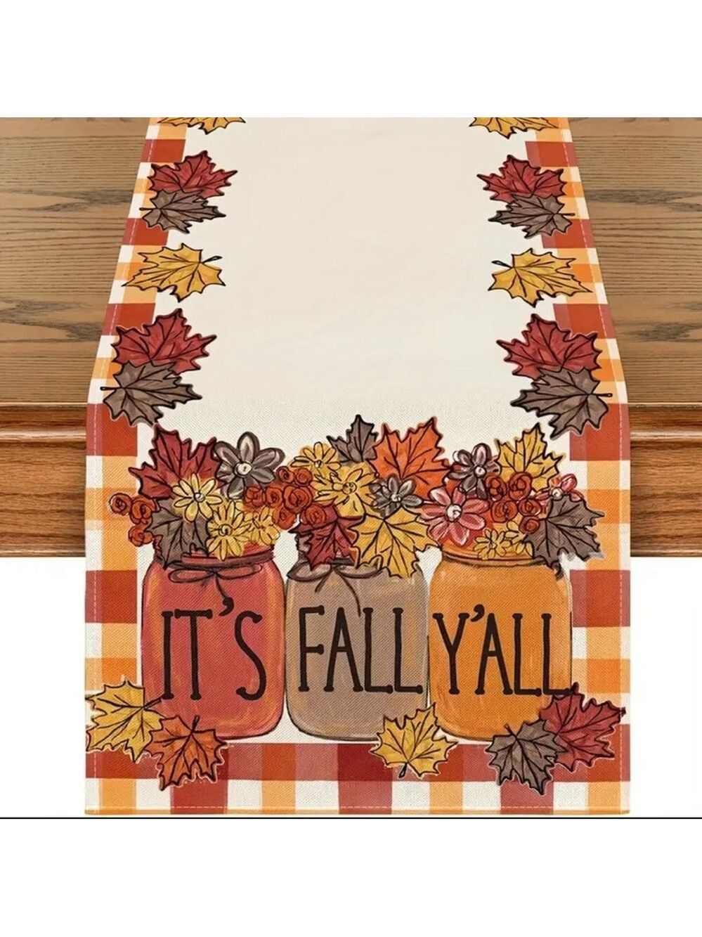 New It’s Fall Y’all Table Runner 13 x 48